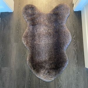 Faux Fur Mini Rug